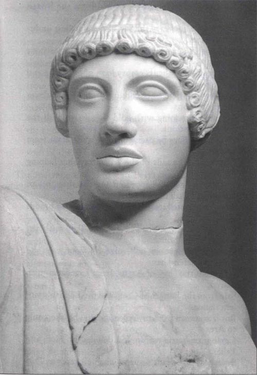 Apollo (Temple of Zeus, Olympia, c. 470 BC )